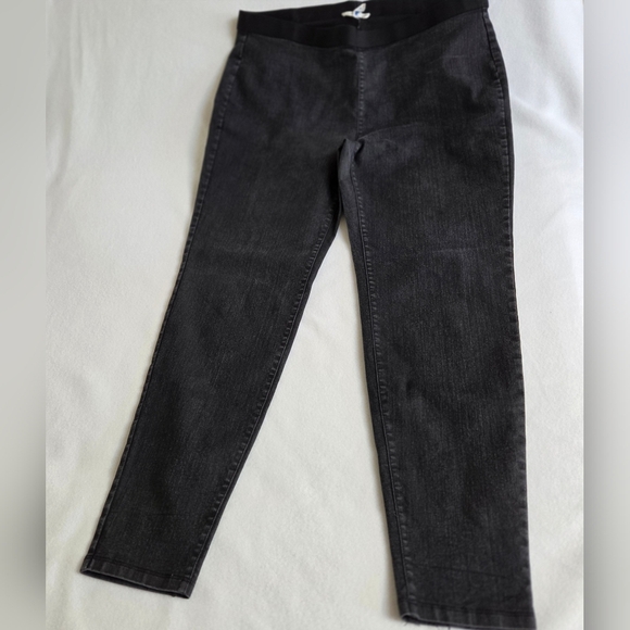 Eileen Fisher Denim - Eileen Fisher Black Jeggings Petite PL/PG Stretch fabric